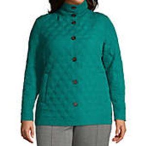 Lands' End XXLP PETITE 2X Insulated Packable Quilted Barn Jacket